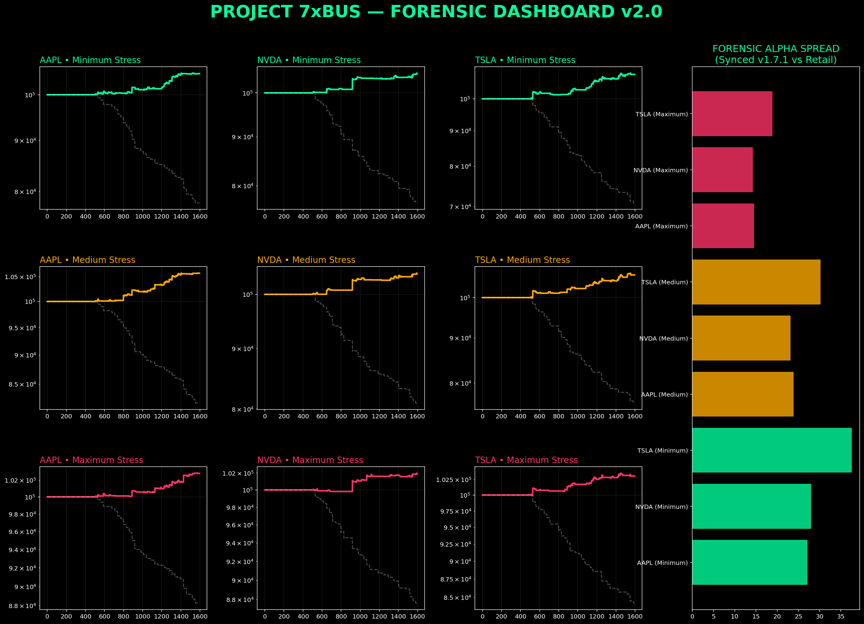 Forensic Stress Matrix Dashboard
